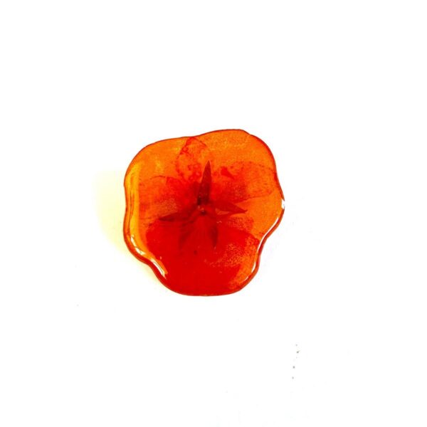 Kazuri Broche viooltje - Afbeelding 2